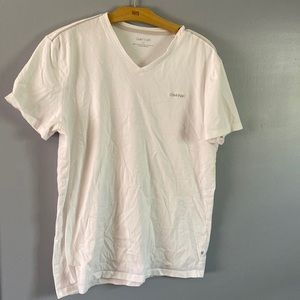 White Calvin Klein shirt